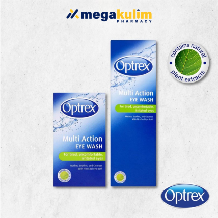 Optrex Multi Action Eye Wash (110mL / 330mL)