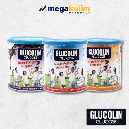 Glucolin Glucose 420g (Blackcurrant / Orange / Original)