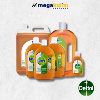 [Large Pack] Dettol Antiseptic Liquid Brown (1L+250mL / 3x750mL / 5L)-1L + 250mL