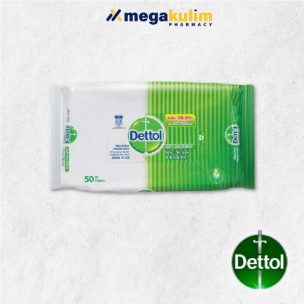 Dettol Anti-Bacterial Wet Wipes Original (50's)