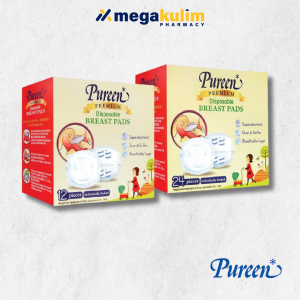 Pureen Disposable Breast Pads (12 pcs / 24 pcs)