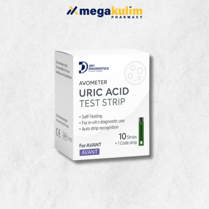Avometer Uric Acid Test Strips (10s/Box)