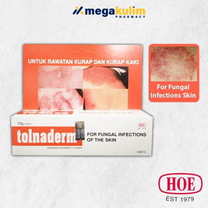 Tolnaderm Cream for Fungal Infections 15g