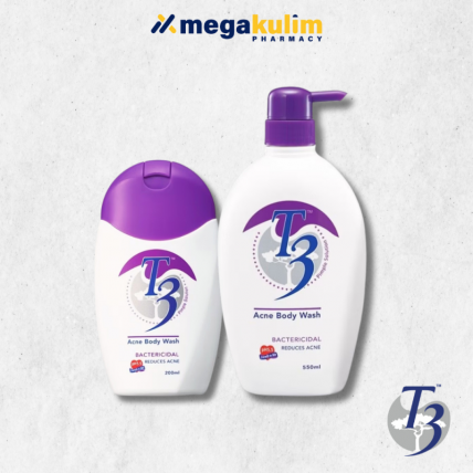 T3 Acne Body Wash (200mL / 550mL)
