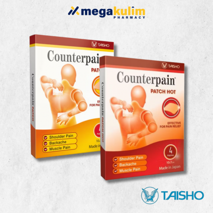 Counterpain Patch / Patch Hot 10x7cm (4's)