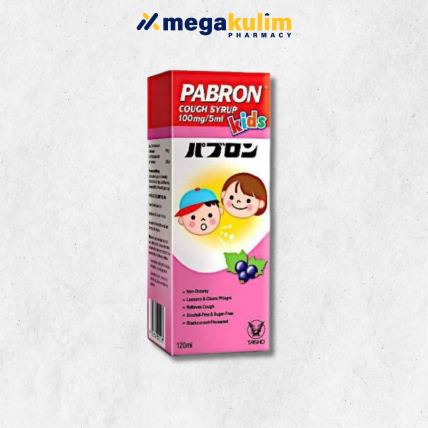 Pabron Cough Kids Syrup 100mg/5mL (120mL)