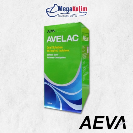 Avelac Oral Solution 667mg/mL Lactulose (100ml)