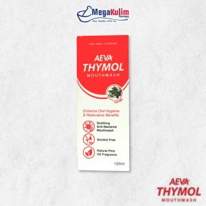 Aeva Thymol Mouthwash 120mL