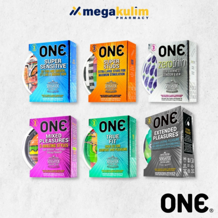 Karex One Condoms (3pcs/Box) (6 Types)