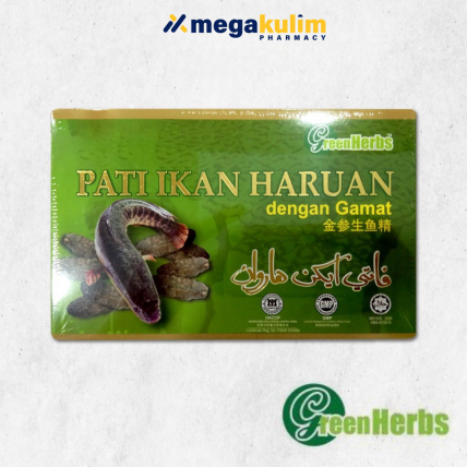 Greenherbs Pati Ikan Haruan dengan Gamat (6 x 70mL)