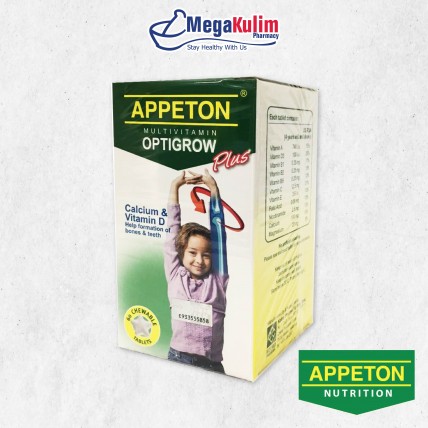 Appeton Multivitamin Optigrow Plus 60 Tab