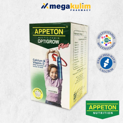 Appeton Multivitamin Optigrow Plus 60 Tab