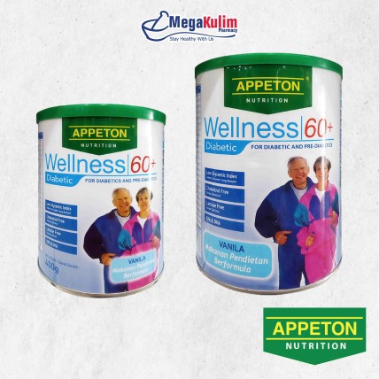 Appeton Wellness 60+ Diabetic (400g / 900g)-400g