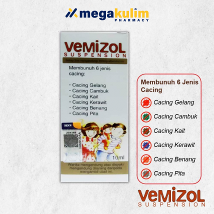 Vemizol Suspension 10mL
