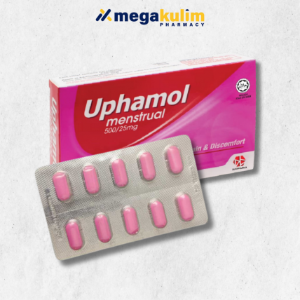 Uphamol Menstrual 500/25mg (10 Tab)