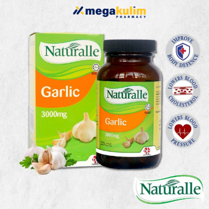 Naturalle Garlic 3000mg 2X220 Softgel Capsules