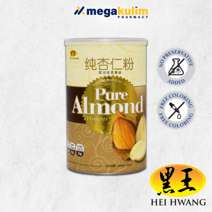 Hei Hwang Pure Almond Powder 2 X 500g