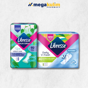 Libresse Panty Liner (Odour Care Longer & Wider / Super Slim)