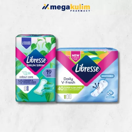 Libresse Panty Liner (Odour Care Longer & Wider / Super Slim)