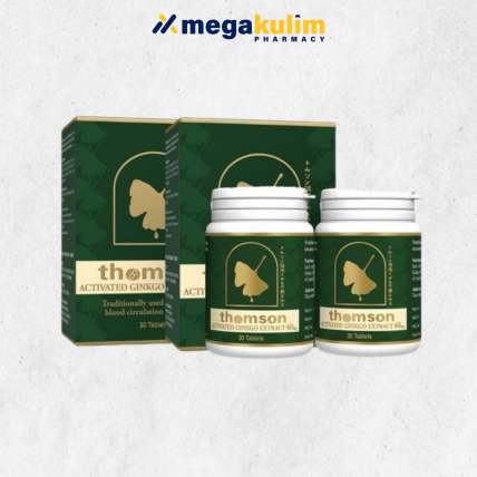 Thomson Activated Ginkgo Extract 40mg (2x30 Tablets/Set)