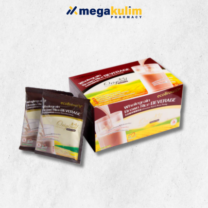 EcoBrown's Wholegrain Brown Rice Beverage (16Sacx30g/Box)