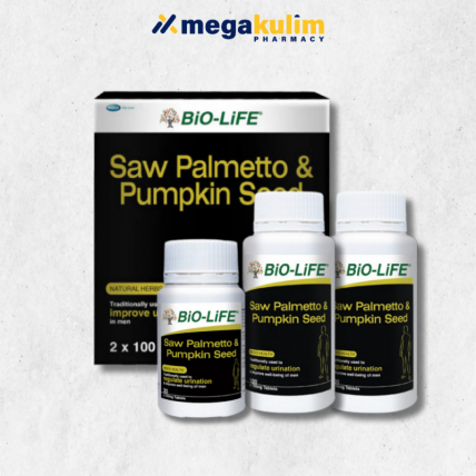 Biolife Saw Palmetto & Pumpkin Seed (30 Tab / 2X100+30 Tab)