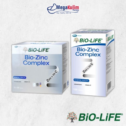 Biolife Bio-Zinc Complex (2X30 Tab / 2X100 Tab)-2 X 100 Tab
