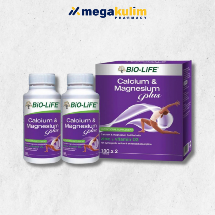 Biolife Calcium & Magnesium Plus (2x100Tab / 2x30Tab)
