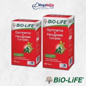 Biolife Gymnema & Fenugreek Complex (30 Tab / 100 Tab)-100 Tab