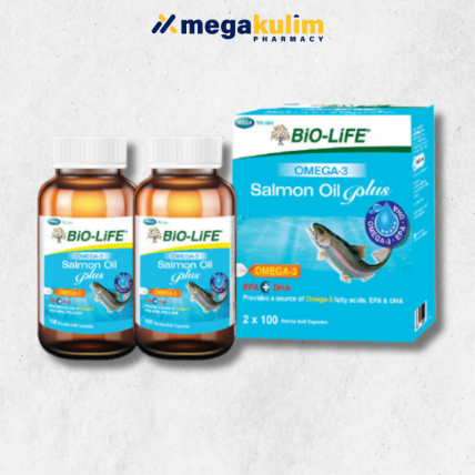 Bio-Life Omega-3 Salmon Oil Plus (2 X 100's)