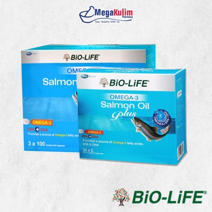 Biolife Omega-3 Salmon Oil Plus 2X30 Cap