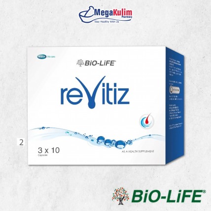 Biolife Revitiz (3X10 Cap / 2X30 Cap)-2X30 Cap