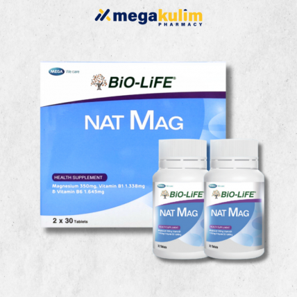Biolife Nat Mag 2x30Tablets/Set