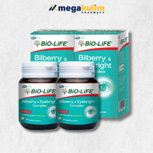 Biolife Bilberry & Eyebright Complex 2X30 Cap