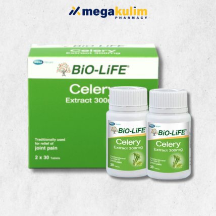 Biolife Celery Extract 300mg (2 X 30 Tab)