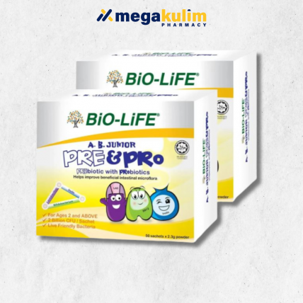 Biolife A.B. Junior Pre&Pro (2X50sX2.3g/Box)