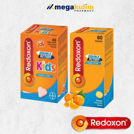 Redoxon Double Action Chewable / Kids Chewable Tablet (60's / 2x60's)-Kids Chewable (Twin)
