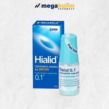 Hialid 0.1% Ophthalmic Solution for Dry Eyes 5mL