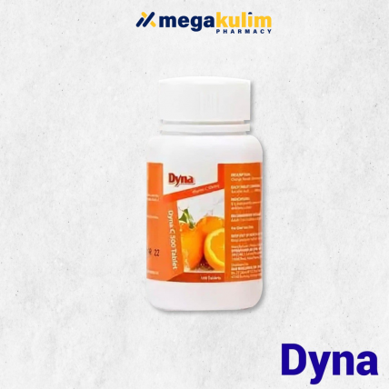 Dyna Vitamin C 500mg (100 Tablet)
