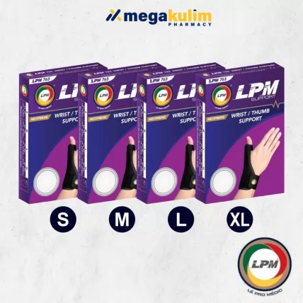 LPM Neoprene 763 Wrist / Thumb Support (Size S/M/L/XL)