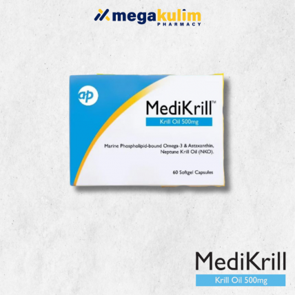 Medikrill 500mg (60 Softgels/Box)