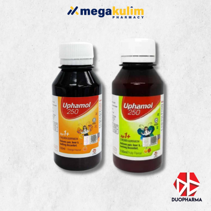 Uphamol 250 Children Suspension 100mL (Orange / Fruity)