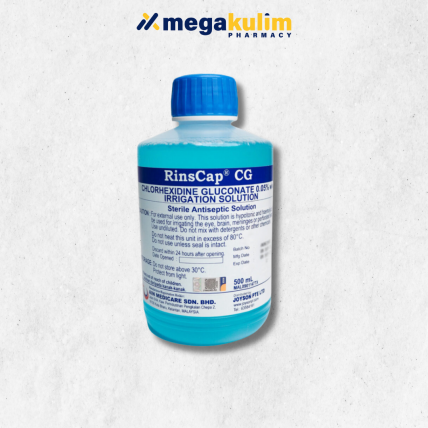 Rinscap CG Chlorhexidine 0.05% 500mL