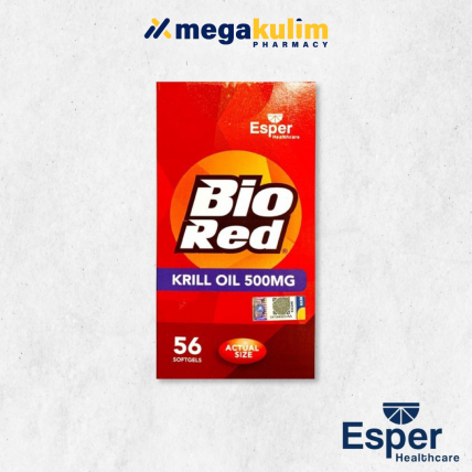 BioRed Krill Oil 500mg (56 Softgels)