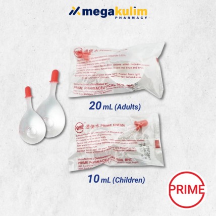 Prime Enema (Children 10mL / Adult 20mL)