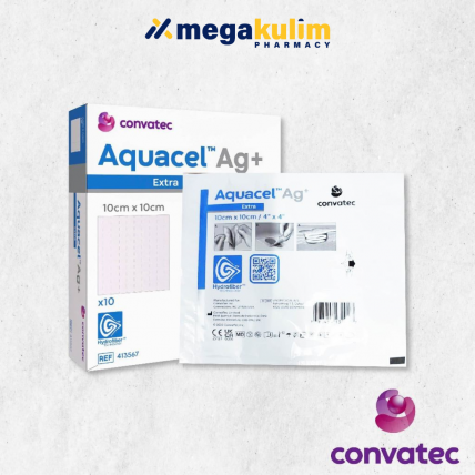 Aquacel Ag+ Extra 10X10cm 1pcs