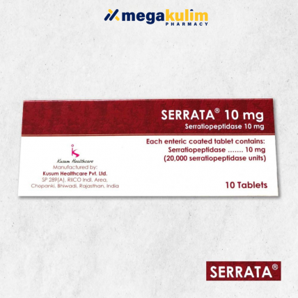 Serrata Tablet 10mg (10tab/Strip)