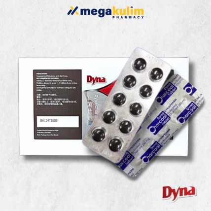 Dyna Charcoal 250mg 10 Tab